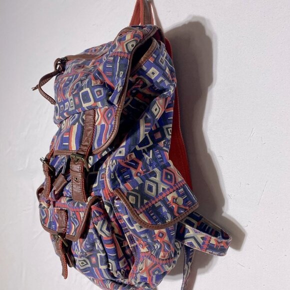 Encote Multicolour Boho Backpack - Picture 4 of 10